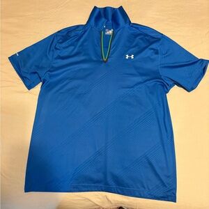 Under Armour Men's Vibrant Blue Polo Shirt